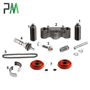 Complete accessories of Connor Trilly calipers - Benzi