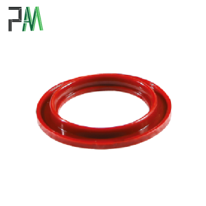 Scania red felt