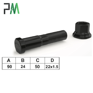 MAZ front wheel bolt